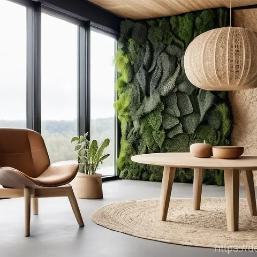 버섯 소재의 특허 현황 - **Prompt 1: Mycelium-based Sustainable Architecture**
    "A bright, minimalist, and modern architec...