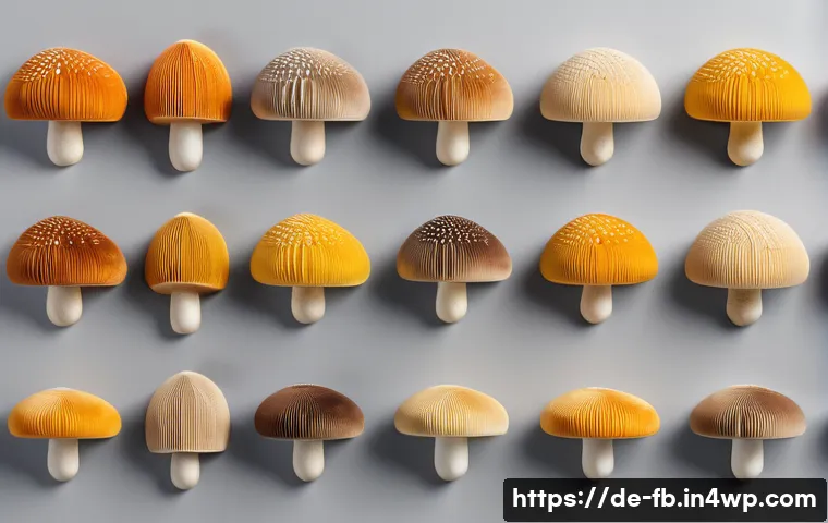 5 kreative Tipps zur Farbwahl und Gestaltung mit Pilzmotiven für dein nächstes Designprojekt 4 버섯 소재의 색상 선택과 디자인 관련 이미지 2